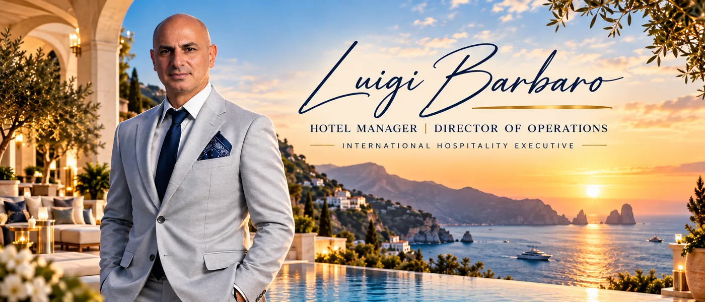 Luigi Barbaro, international hospitality branding